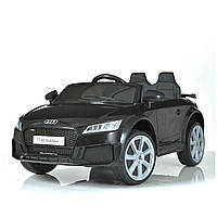 Дитячий електромобіль Audi (пульт 2,4G, 2мотори 30W, 1аккум12V10A, колеса EVA, MP3, USB) M 5012EBLR-2 Чорний