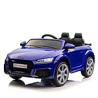 Дитячий електромобіль Audi (пульт 2,4G, 2мотори 30W, 1аккум12V10A, колеса EVA, MP3, USB) M 5012EBLR-4 Синій