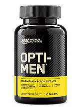 Комплекс вітамінів для чоловіків Opti-Men Optimum Nutrition 90 таб США