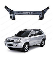 Дефлектор капота для HYUNDAI TUCSON с 2004-2009  AV-Tuning/ Мухобійка Хюндай Туксон