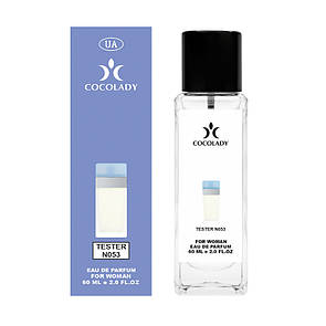 Тестер 50 мл Cocolady No 053 (аромат схожий на Dolce&Gabbana Light Blue)
