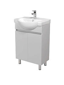 Тумба Темп 55 з умивальником Kolo Freja 55 Мойдодир