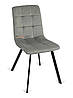 Стілець кухонний Homart WB-100 велюр сірий (9706), фото 5