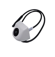 Камера заднього виду універсальна Luxur AHD 720P 728*512 170 град риб'яче око Turning line White Білий