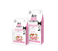 Корм для котов Brit Care Cat Grain-Free STERILIZED SENSITIVE 7кг