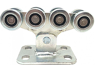 Каретка для відкатних воріт до 500 кг (69×58, 70×58), металеві ролики