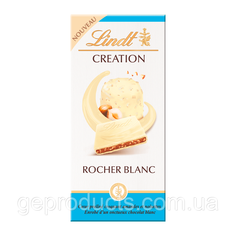 Шоколад Lindt Creation 😍 з карамелізованим фундуком і мигдалем 148 г. Швейцарія