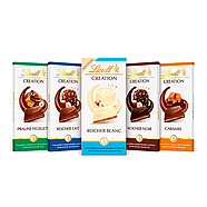 Шоколад Lindt Creation 😍 з карамелізованим фундуком і мигдалем 148 г. Швейцарія, фото 6