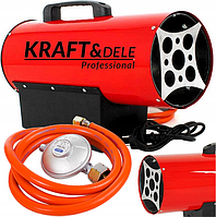 Тепловая пушка газовая Kraft Dele 15кВт KD11703 (Германия)