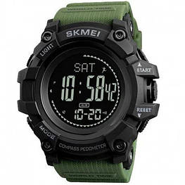 Годинники наручні 1356AG SKMEI, ARMY GREEN, Compass