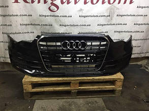 Бампер передній дорісет слайн парктронік омивачі в зборі Audi A6 C7