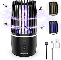 Электрическая лампа для уничтожения комаров UV Fly Zapper aparatoo 4000mAh УФ-лампой