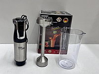Погружной блендер 2в1 Zepline ZP-202 с мерным стаканом для измельчения и смешивания продуктов 1500 Вт 0.7л hop