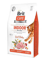 Сухой корм для живущих в помещении кошек Brit Care Cat Indoor Anti-stress 7 кг