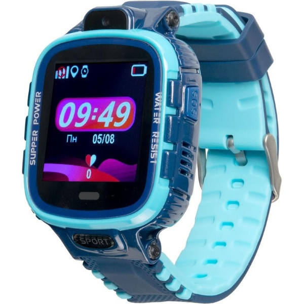 Дитячий розумний годинник Gelius Pro GP-PK 001 Blue