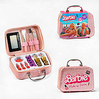 Набор детской косметики для девочки "Барби" (15 элементов, в чемодане) QH 1001-9 B