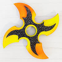 Дерев'яний набір Наруто "Хокаге" 12 шт. Кунай, Сюрикен, Расенсюрикен, Кунай Мінато, Клинки Асума., фото 4