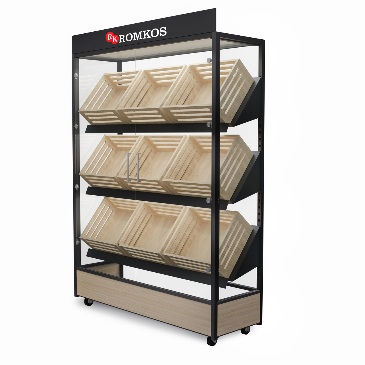 Стелаж для хлібобулочних виробів. Преміум комплектація, фото 1