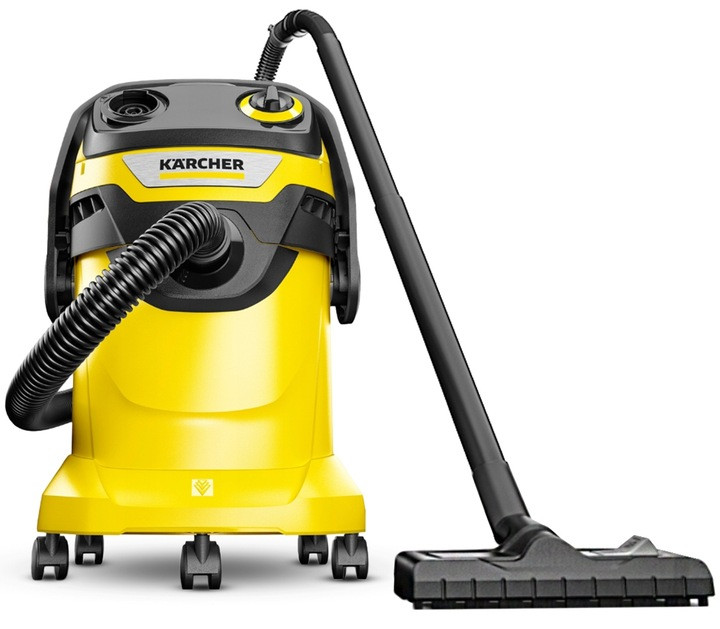 Профессиональный универсальный безмешковый пылесос KARCHER WD 5 1100 Вт - фото 3 - id-p2088347329