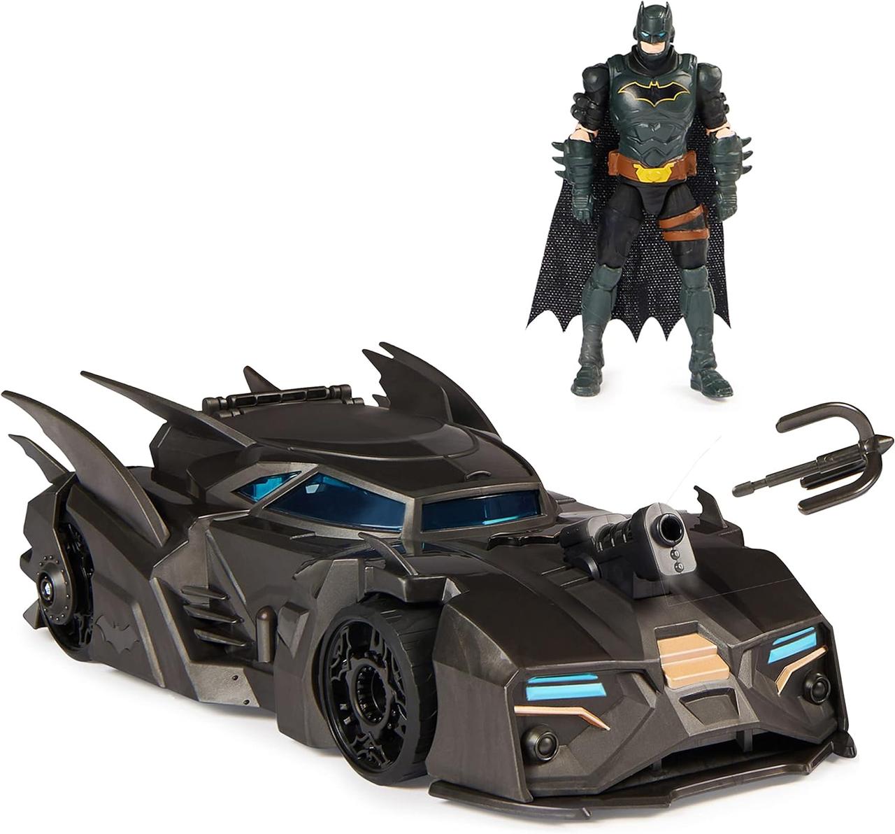 Фігурка Бетмен 10 см та Бетмобіль Batman DC Comics Spin Master 6067473