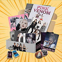 Подарочный бокс K-pop Black Pink 15 предметов