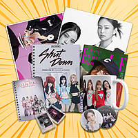 Подарунковий бокс K-pop Black Pink 10 предметів (Випадкові зображення)