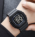 Чоловічий спортивний наручний годинник Skmei 1988 (Чорний), фото 5