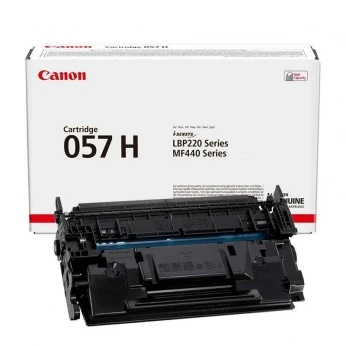 Оригинальный картридж тонер Canon 057H черный 10000 страниц - фото 1 - id-p2088347383