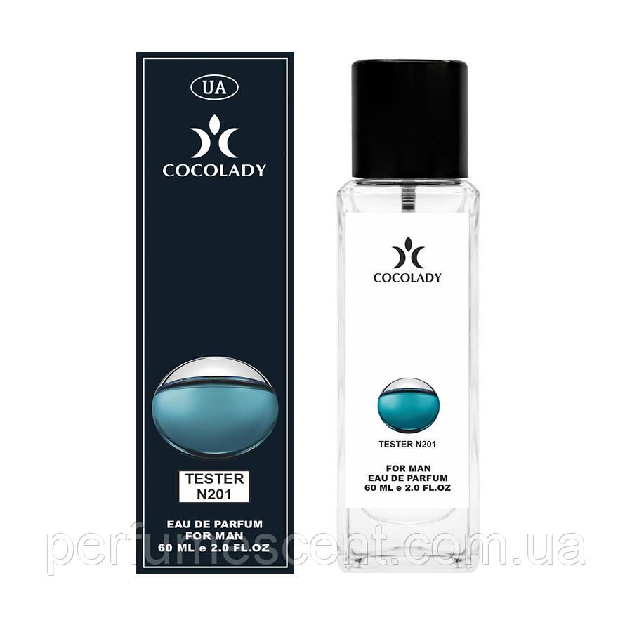 Парфуми чоловічі Cocolady No 201-В (аромат схожий на Bvl. Aqva Pour Homme) 60мл, фото 1