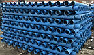 Труба для свердловин обсадна 125 * 5,5 нПВХ синя пластикова на різьбах раструбно різьбова, фото 8