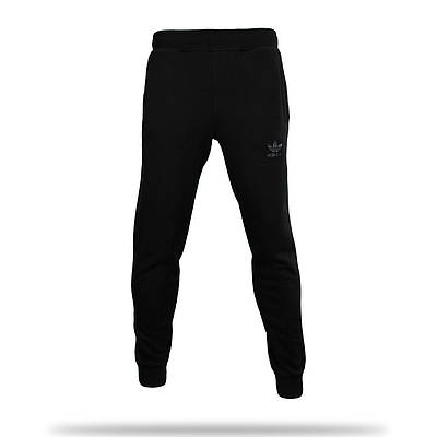Штани зима чорні ADIDAS с чорним лампасом Ш-312 BLK/BLK L(Р) 21-050-003