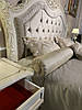 Розкішна біла із золотом спальня 180x200 JOSS Абігаль, фото 8
