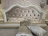 Розкішна біла із золотом спальня 180x200 JOSS Абігаль, фото 7