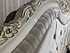 Розкішна біла із золотом спальня 180x200 JOSS Абігаль, фото 6