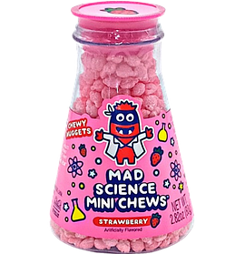 Жувальні цукерки Sweet Bandit Mad Science Strawberry 80 г