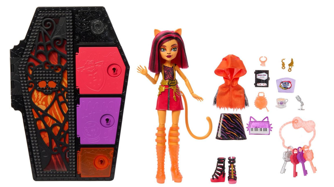 Лялька Монстер Хай Торалей Страйп Monster High Toralei Stripe Doll And Fashion Set