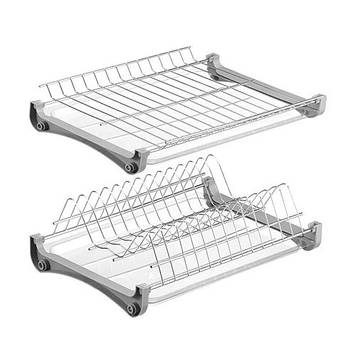 Сушарка для посуду в шафу 40 см (хромована)