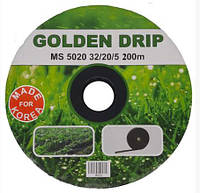 Лента для полива ТУМАН Golden Drip 200м 20см 32мм