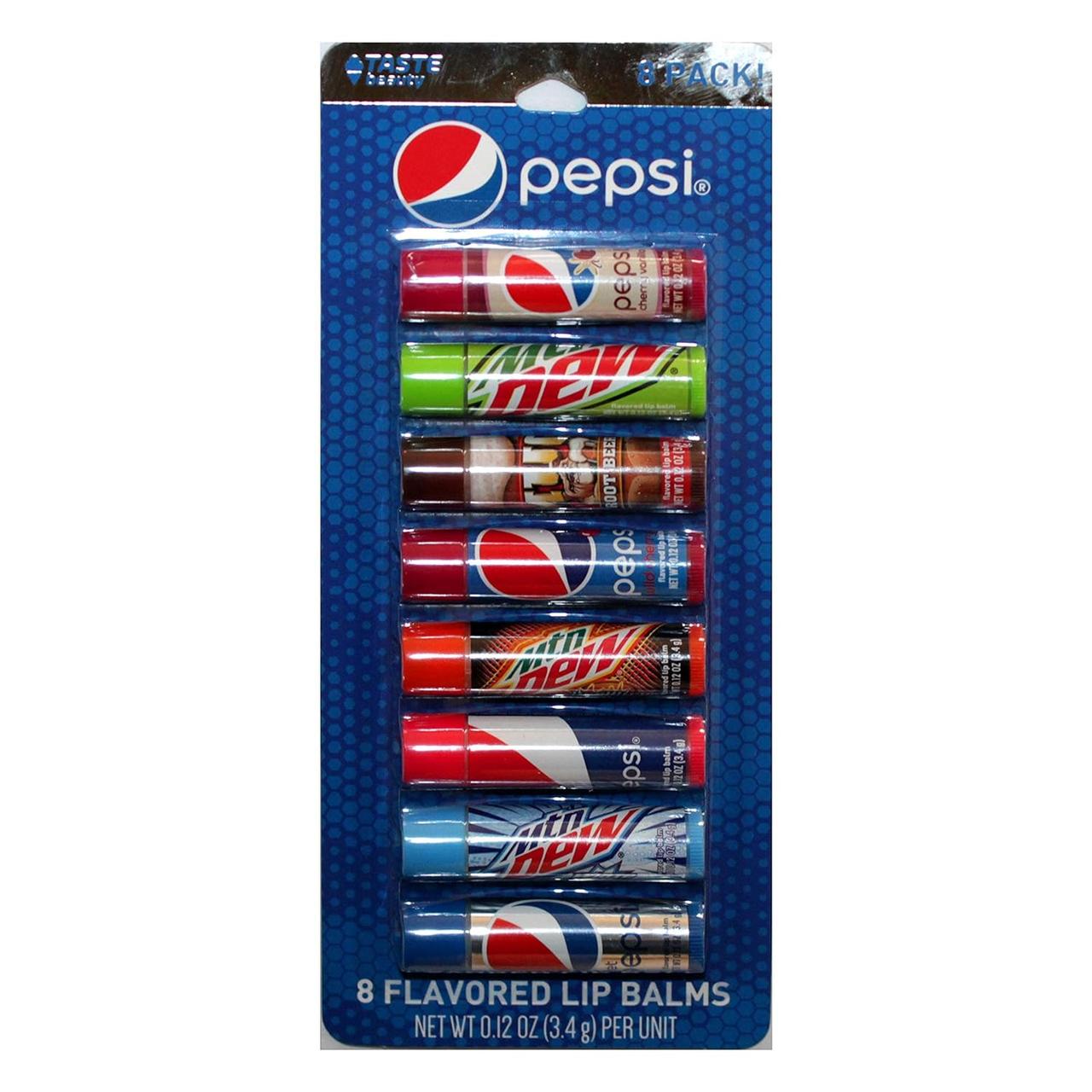 Бальзам для губ Taste Beauty Party Pack Pepsi 8шт