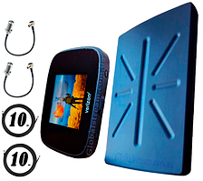 Повний комплект для 4G/LTE/3G c Novatel Verizon 7000 до 450 мб + 5G Антена планшетна MIMO 2 × 36dbi (36~48)