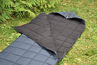 Спальник, конверт - одеяло стеганое очень теплое, на флисе, прочная ткань до - 15 экстрим -20