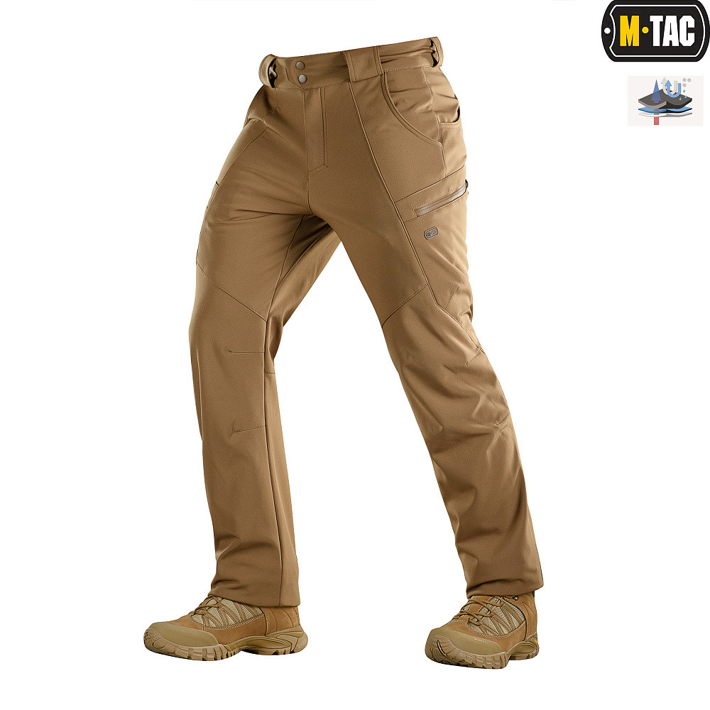 Штани M-Tac Winter Soft Shell Coyote