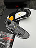 Кросівки чоловічі Nike Air Jordan 4 Retro Grey Взуття Найк Джордан Ретро IV сірі нубук, фото 5