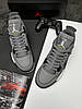 Кросівки чоловічі Nike Air Jordan 4 Retro Grey Взуття Найк Джордан Ретро IV сірі нубук, фото 4