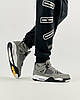 Кросівки чоловічі Nike Air Jordan 4 Retro Grey Взуття Найк Джордан Ретро IV сірі нубук, фото 9