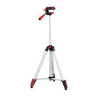 Штатив 1.3 м для лазерного рівня, 1/4" INTERTOOL MT-3053, фото 4