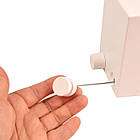 Білизняна мотузка Supretto з нержавіючої дроту висувна (Арт. 7173-0001), фото 5