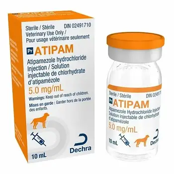 Заспокійливий засіб для тварин Атипам 10 мл Dechra