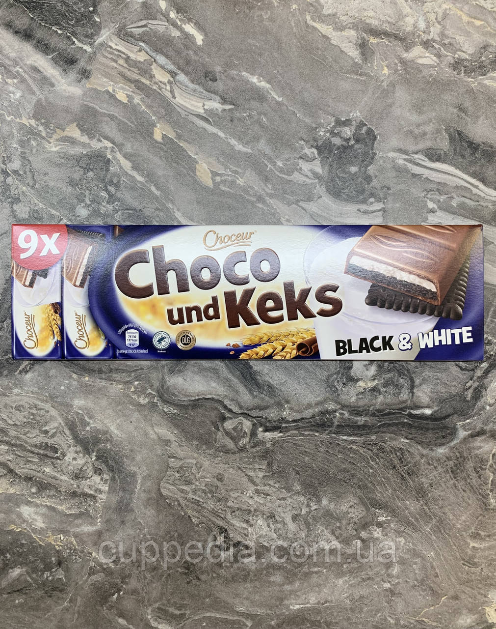 Шоколад Choceur Choco und Keks Black&White 300 грм
