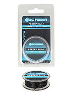 Амортизатор GC Feeder Gum 0.6мм 10м Black (черный, фидергам)